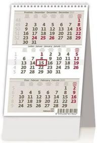 Kalendář stolní 2020 - Mini tříměsíční kalendář/Mini trojmesačný kalendár