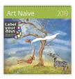 Kalendář nástěnný 2019 - Art Naive