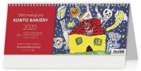 Kalendář stolní 2020 - Děti malují pro Konto Bariéry