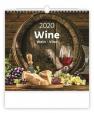 Kalendář nástěnný 2020 - Wine