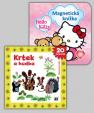 Balíček 2ks Magnet knížka Hello Kitty + Krtek a hudba