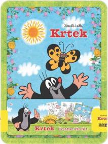 Krtek - Kreativní set v plechové krabičce