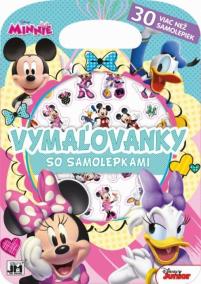 Kreatívny blok so samolepkami/ Minnie