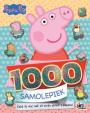 1000 samolepiek/ Prasiatko Peppa