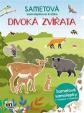 Sametová samolepková knížka - Divoká zvířata