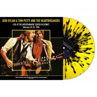 Dylan Bob And Petty Tom:  Live In Sydney 1986 (Orange/Black Splatter Vinyl)