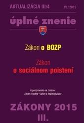 Aktualizácia III/4 / 2015