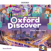 Oxford Discover Second edition 5 Class Audio CDs (4)