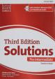Solutions 3rd Edition: Pre-Int Teacher´s Pack
