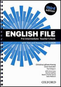 English File Pre-Intermediate Teacher´s Book with Test and Assessment CD-ROM