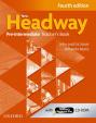 New Headway Fourth Edition Pre-Intermediate Teacher´s Book with resource disc