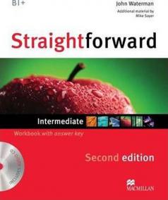 Straightforward 2nd Edition Intermediate: Workbook with Key Pack