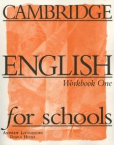 Cambridge English for Schools 1 Workbook