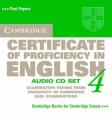 Cambridge Certificate of Proficiency in English 4 Audio CD Set (2 CDs)