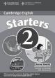 Cambridge English Starters 2 Answer Booklet