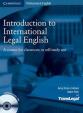Introduction to International Legal English: Student´s Book