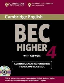 Cambridge BEC 4 Higher: Self-study Pack