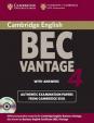 Cambridge BEC 4 Vantage: Self-study Pack