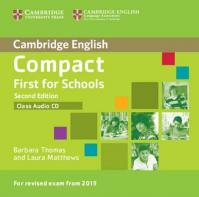 Compact First for Schools 2nd Edition: Class Audio CD