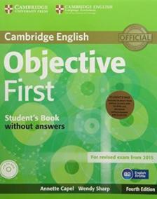 Objective First 4th Edn: SB pk w/o Ans (SB CD-ROM - WB + A-CD)
