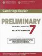 Cambridge English Preliminary PET 7: Student´s Book