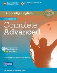 Complete Advanced 2nd Edition: Workbook with answers