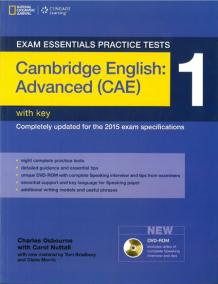 Exam Essentials Practice Tests: Cambridge English: Advanced (CAE) 1 with DVD-ROM with Key