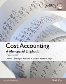 Cost Accounting Managerial Emphasis