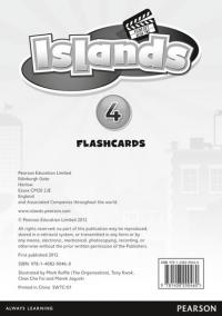 Islands Level 4 Flashcards for Pack