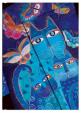 Diář Blue Cats & Butterflies 2014
