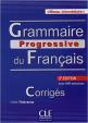 Grammaire Progressive du francais Intermédiaire 3. édition Corrigés
