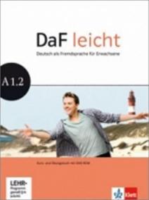 DaF leicht A1.2 Kurs/Arbeitsbuch + DVD-Rom