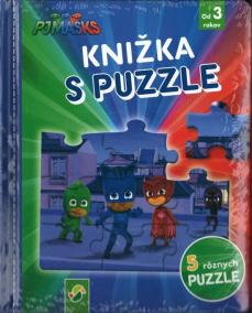 Knižka s puzzle PJ masks