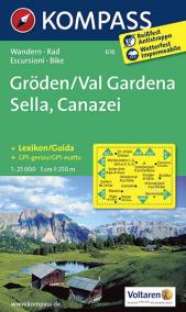Gröden,Val Gardena,Sella,Canazei 616 / 1:25T KOM