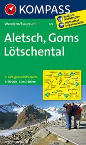 Aletsch - Goms - Lötschental  122   NKOM