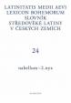 Slovník středověké latiny v českých zemích III / I-N / Latinitatis medii aevi lexicon Bohemorum