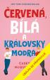 Červená, bílá a královsky modrá