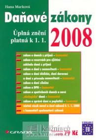 Daňové  zákony 2008 - Grada