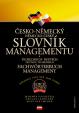 Česko-německý, německo-český slovník managementu