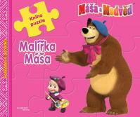 Máša a medvěd - Malířka Máša (kniha s puzzle)