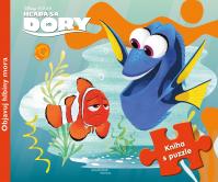 Hľadá sa Dory - Kniha s puzzle