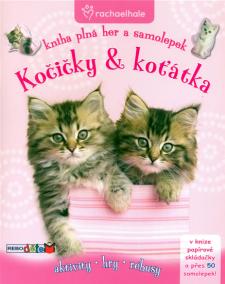 Kočičky - koťátka - Kniha plná her a sam