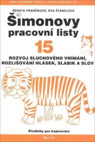 ŠPL 15 - Rozvoj sluchového vnímání, rozlišování hlásek, slabik a slov