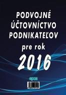 Podvojné účtovníctvo podnikateľov pre rok 2016