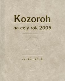 Horoskopy-Kozoroh na celý rok 2005