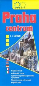 Praha centrum 1:15 000