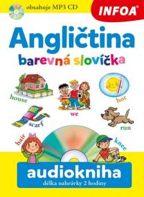 Angličtina barevná slovíčka + CDmp3