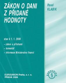 Zákon o dani z přidané hodnoty 2008