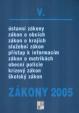 Zákony 2005/V