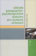 Základy pedagogicko-psychologického výzkumu pro studenty učitelství